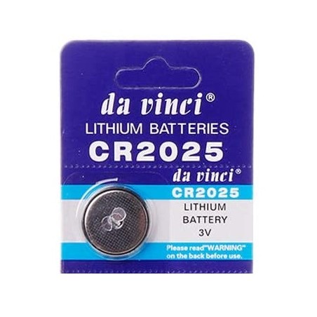 CR2025 2025 DL2025 3V锂钮扣电池
