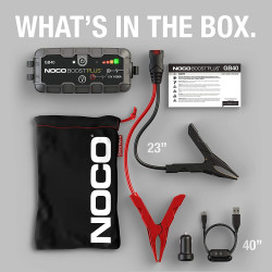 NOCO Boost Plus GB40 Boîte de démarrage au lithium UltraSafe 1 000 A 12 V