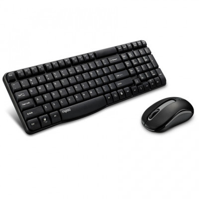 Mouse e teclado óptico sem fio x1800s
