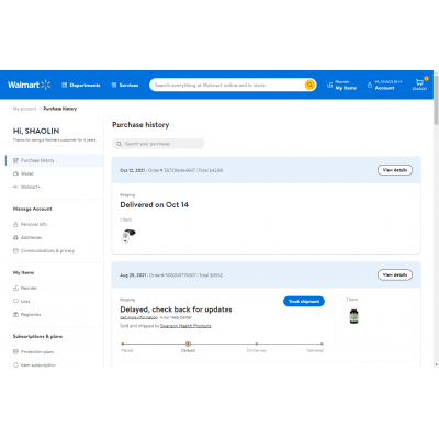 Walmart.com 沃尔玛网站