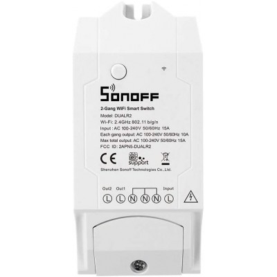 Sonoff DUAlR2 Interruptor Inteligente 2 Canales