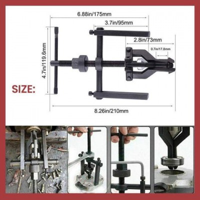 Car Inner Bearing Puller 3 Jaw Bearing Puller Tool Wheel Pulley Removal Extractor Multifunctional Automotive Machine Tool Kit