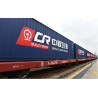 China ao trem de carga de Nederland