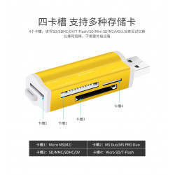 RNX all-in-one high-speed card reader, SD/TF/MSD/PSPM2 memory card
