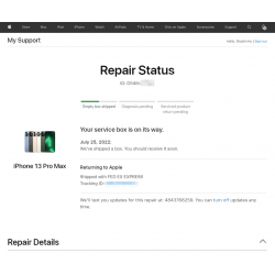 Apple official repair service
