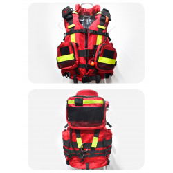 Heavy-duty whitewater lifejacket for adults｜Buoyancy 200N