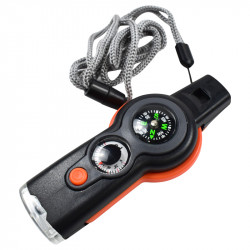 Multifunctional 7 in 1 Survival Whistle