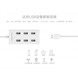 Hub d'extension USB 2.0 à 7 ports (50CM) CR130