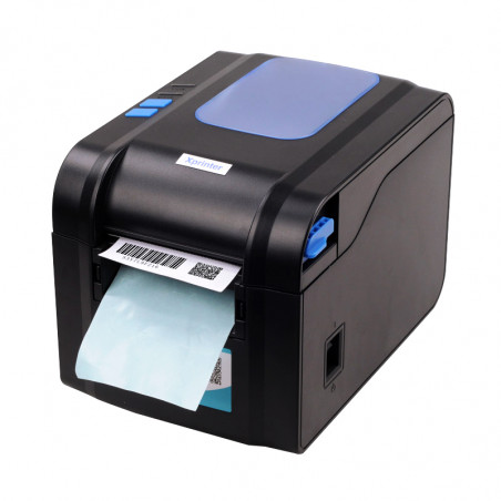 Impressora de etiquetas de código de barras térmica de decapagem automática XP370B