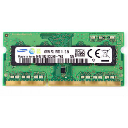 Samsung 4 Go PC3L-12800S 1Rx8 Mémoire pour ordinateur portable 204 broches SODIMM