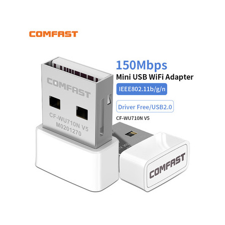 COMFAST draadloze mini-USB-wifi-adapter