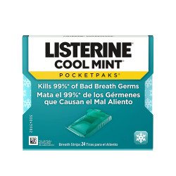 Listerine Cool Mint PocketPaks Respiração Portátil