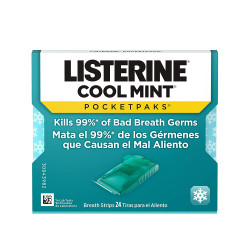 Listerine Cool Mint PocketPaks Souffle portable