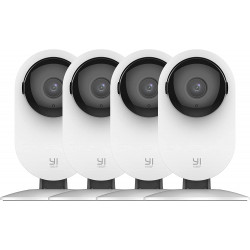 YI 4pc Security Home Camera, 1080p 2.4G WiFi Smart