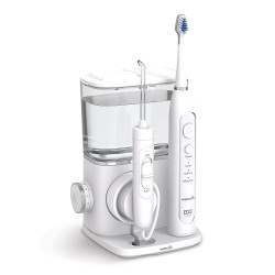 Escova de dentes elétrica sônica Waterpik Complete Care 9.0 com fio dental