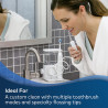 Brosse à dents électrique sonique Waterpik Complete Care 9.0 avec hydropulseur