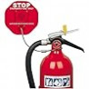 Rolha contra roubo de extintor de incêndio STI-6200