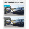 Caméra de sécurité à ampoule LaView 4MP