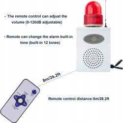 Alarme de controle remoto sem fio Y DIANS S