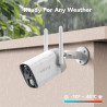 NETVUE Security Camera with Solar Panel