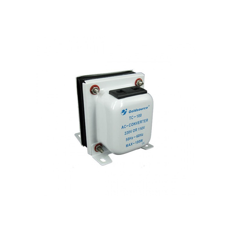 Omvormer 220V - 110V - 220V - 100W Omvormer 220V - 110V - 220V - 100W