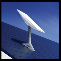 Suporte de telhado pivô Starlink para antena parabólica V2