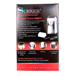 Vente en gros - Rasoir rechargeable professionnel Surker SK-5010