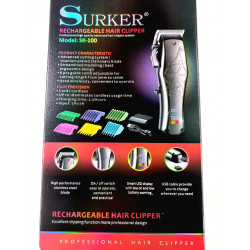 Vente en gros - Tondeuse à cheveux rechargeable Surker SK-100