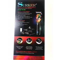 Cortadora de pelo recargable al por mayor-Surker SK-861
