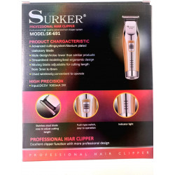 Tondeuse à cheveux rechargeable gros-Surker SK-691