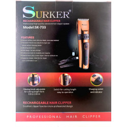 Tondeuse à cheveux rechargeable gros-Surker SK-733