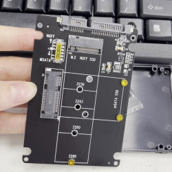 SATA SSD twee-in-één adapter 7 mm