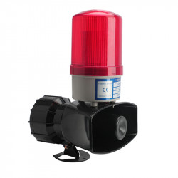 Alarme de som e luz com controle remoto sem fio YH-80
