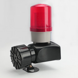 Alarme de som e luz com controle remoto sem fio YH-80