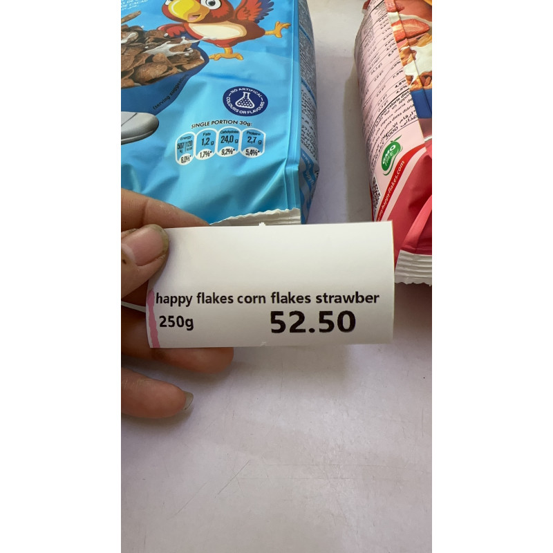 Corte automático de etiqueta de precio