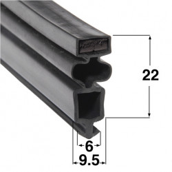 True 810803 zwarte pakking voor Gdm-49/T-49