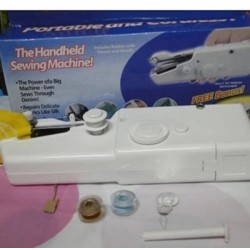 Máquina de coser manual de bolsillo eléctrica de mano