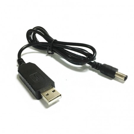 Power cord 5V to 12V/9V USB to round head DC5.5/3.5/4.0MM charging cable